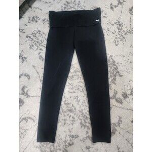 Vtg Y2K Victoria's Secret PINK Fold Over Skinny Yoga Pants Womens Med